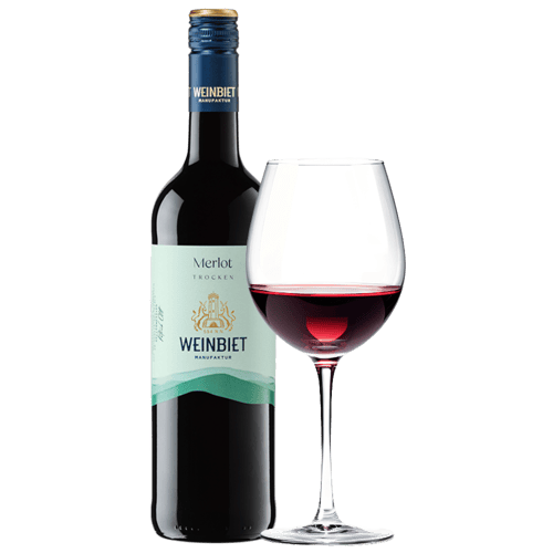 Weinbiet Merlot, 14% Alkohol, 0,2l 