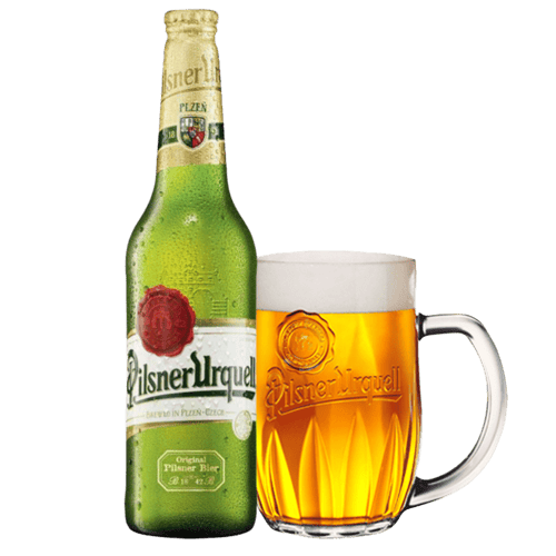 Vom Fass: Pilsner Urquell 4,4% Alkohol, 0,5l