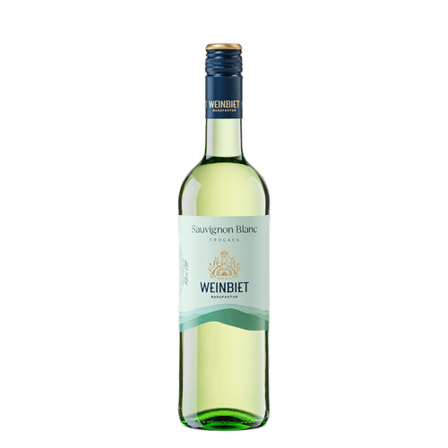 Flasche Weinbiet Sauvignon Blanc, 12% Alkohol, 0,75l 