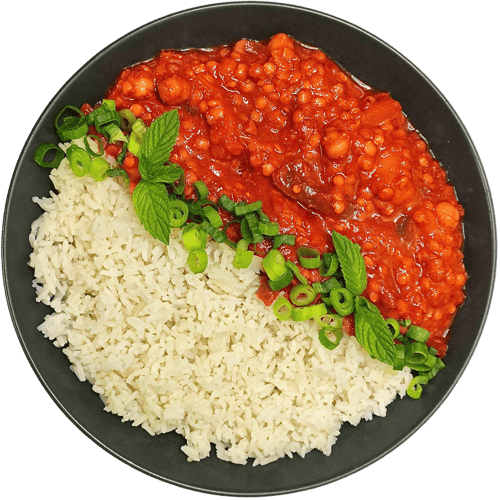 Arabisches Linsenragout