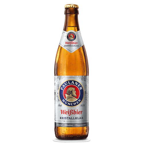 Paulaner Weißbier Kristallklar, 5,2% Alkohol, 0,5l 
