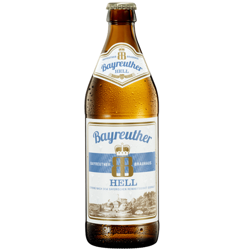 Bayreuther Hell, 4,9% Alkohol, 0,5l 
