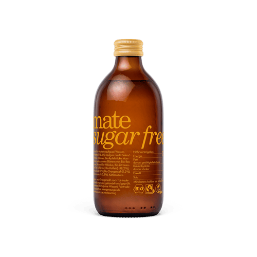 Rohstoff von ChariTea Ginger Mate sugarfree 0,33l