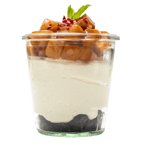 Cheesecake Apfel-Zimt