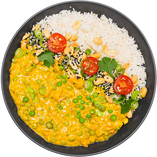Süßkartoffel Erdnuss Curry 