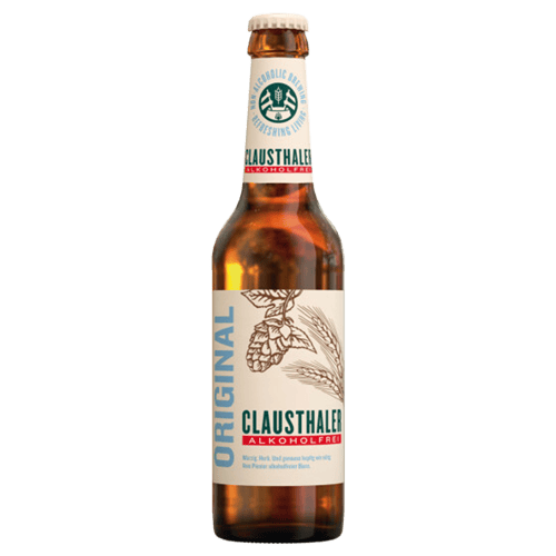 Clausthaler alkoholfrei Original, 0,33l, <0,5% Alk. 