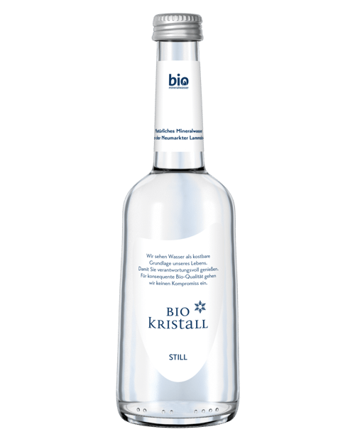 Wasser Bio Kristall still, 0,33l