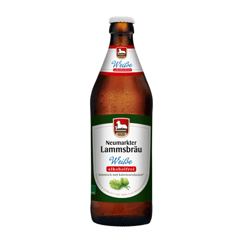Weiße Alkoholfrei - Neumärkter Lammsbräu, 0,5% Alkohol, 0,5l 