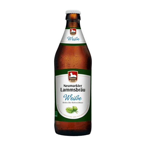 Weiße - Neumärkter Lammsbräu, 5,1% Alkohol, 0,5l 