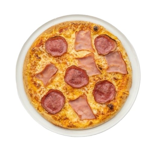 Pizza Schinken & Salami Single