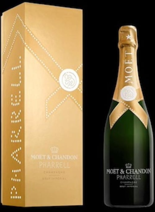 MOËT & CHANDON X PHARRELL WILLIAMS - Brut Impérial 0,75l - GOLD - Limited Edition