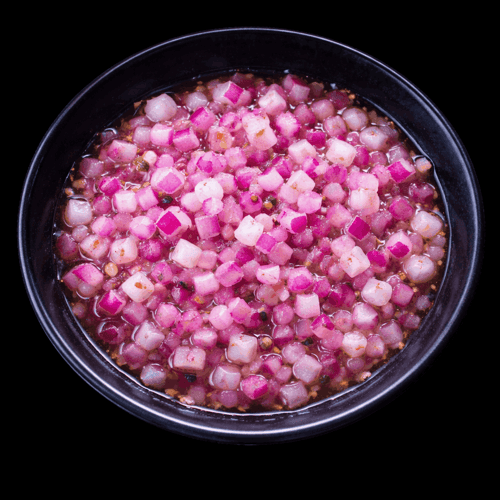 ROTES ZWIEBEL CEVICHE 