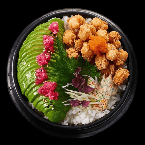 POPCORN-GARNELEN BOWL