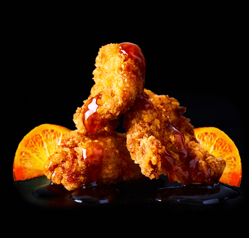 CRISPY DUCK MIT ORANGEN TERIYAKI