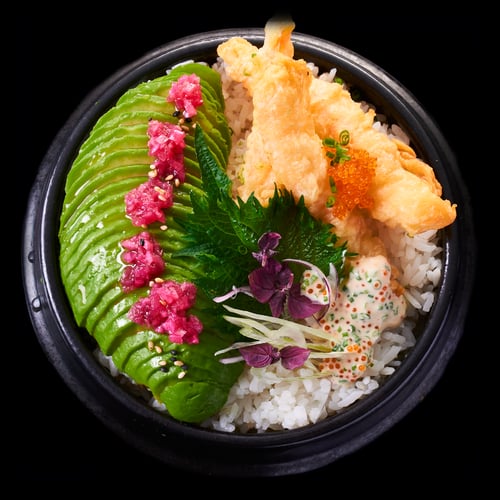 TEMPURA GAMBA  BOWL
