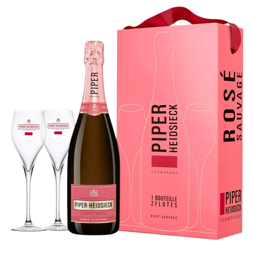 PIPER CHAMPAGNE ROSE SAUVAGE CUVEE BRUT