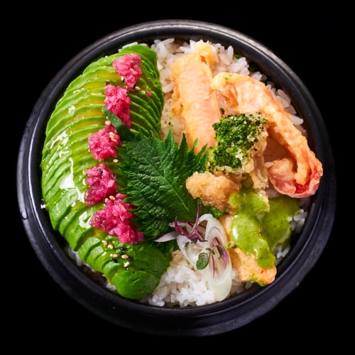 TEMPURA VEGGIE  BOWL
