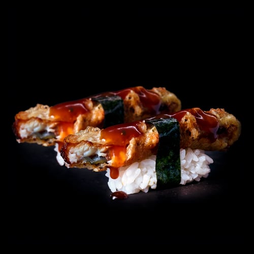 TEMPURA UNAGI NIGIRI - 2pc. -