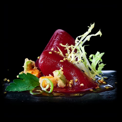 ROTE BEETE SASHIMI