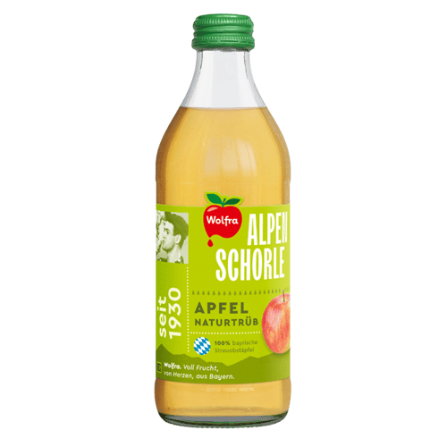 Alpenschorle Apfel naturtrüb 0,33l