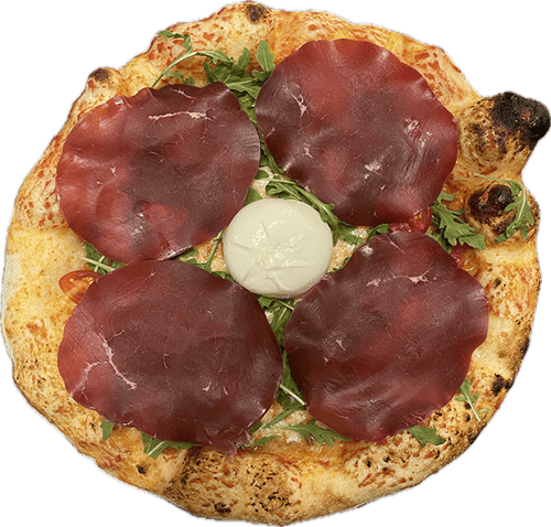 Burrata mit Bresaola 