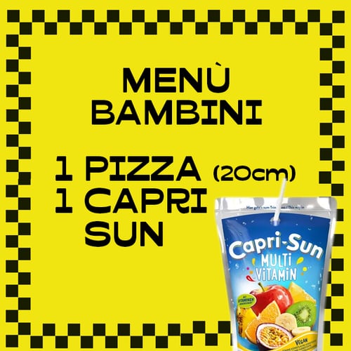 MENÙ BAMBINI