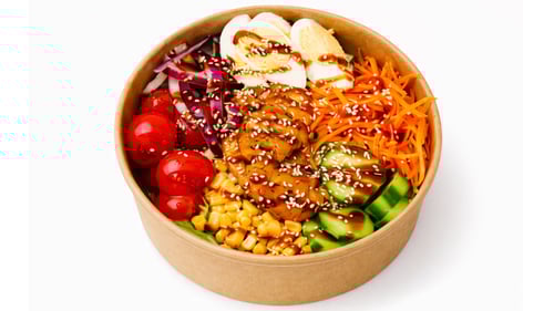 Chicken Teriyaki Salat