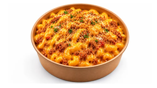 Cheesy Beef Mac & Cheese