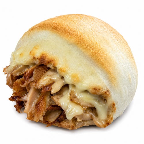 Panini mit Hähnchen-Fleisch
