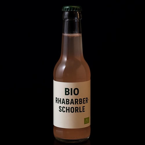 Bio Rhabarberschorle 0,33