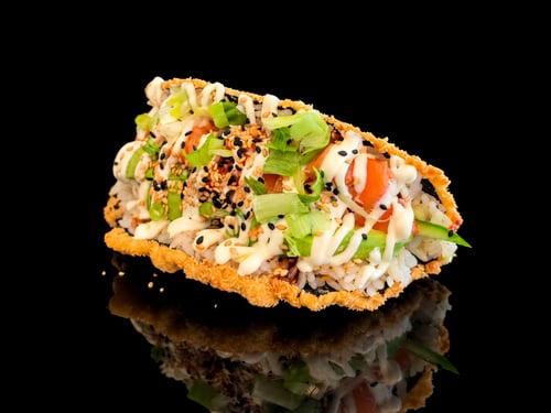 Sushi Taco Lachs
