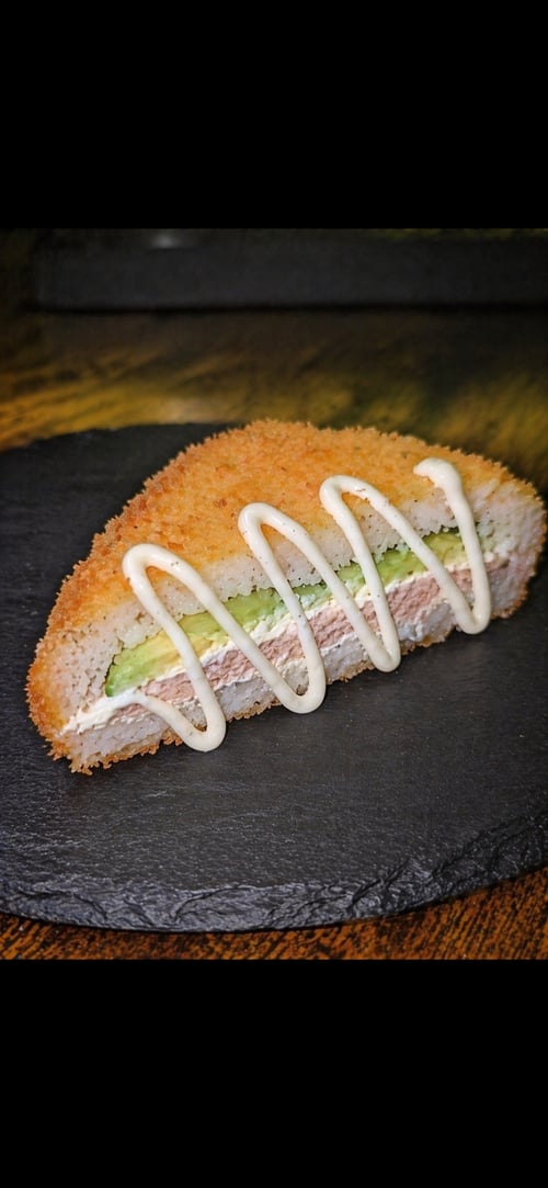 SushiMen Fried Lemon Tuna Sandwich