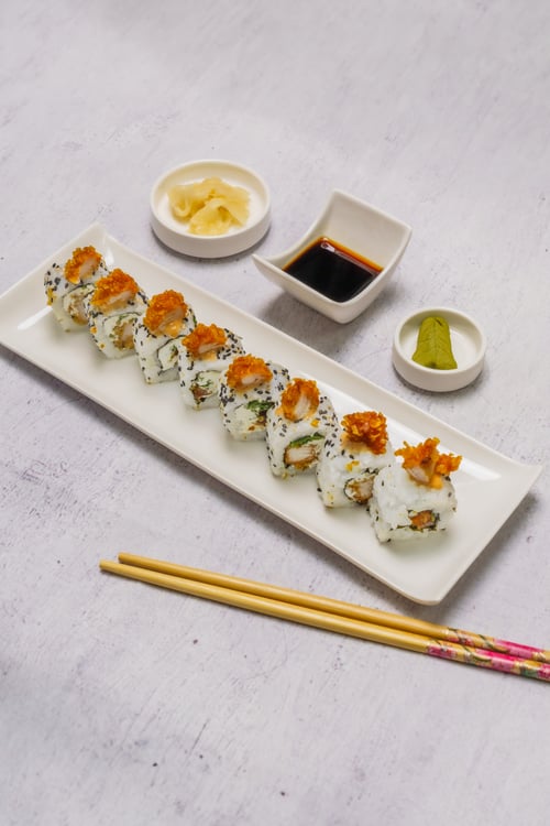 Crispy chicken- Rucola Avocado Inside Out