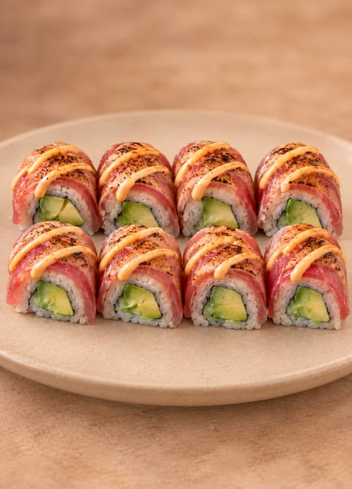 Flambé Tuna Roll