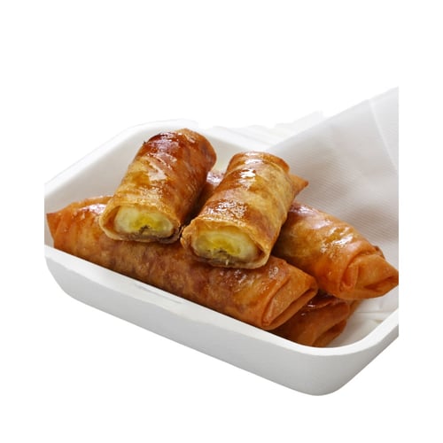 Bananen-Frühlingsrollen (Dessert) (4 Stück)