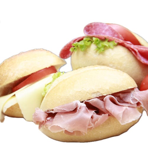 Belegtes Brötchen