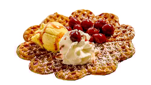 Kirsch-Waffel