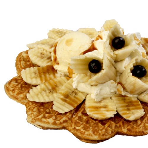 Bananen-Waffel