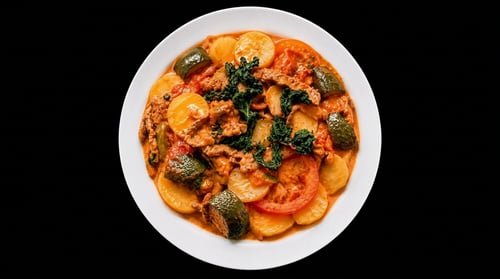 Kartoffel Gratin Ratatouille