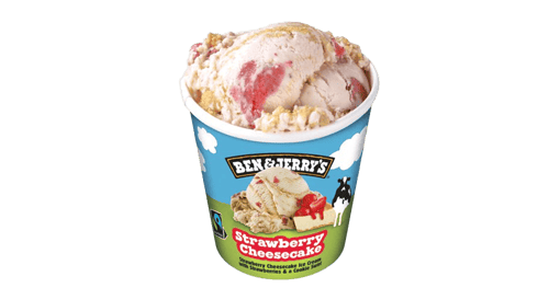 Ben & Jerry's Strawberry Cheesecake 465ml