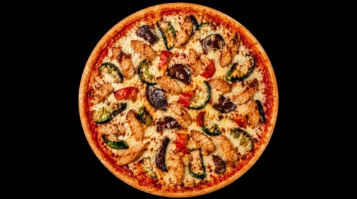 Pizza Garlic Kebab Normal