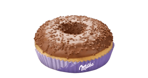 Donut Milka Schoko
