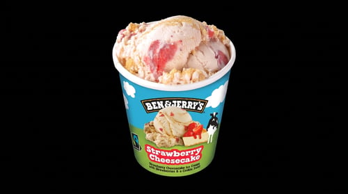 Ben & Jerry's Strawberry Cheesecake 465ml