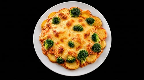 Kartoffel Gratin Broccoli