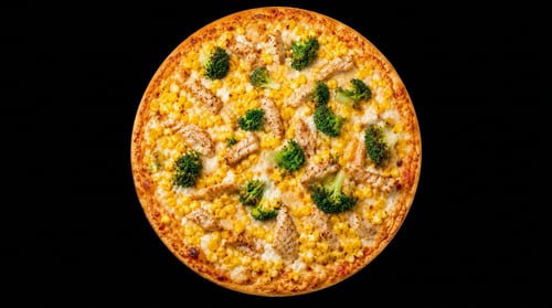 Pizza La Crema und Broccoli Normal