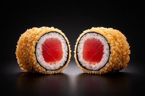 Tuna Maki frittiert