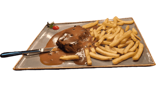 Rumpsteak Pfefferrahm