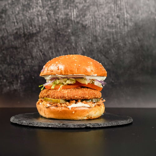 Green Chicken Burger