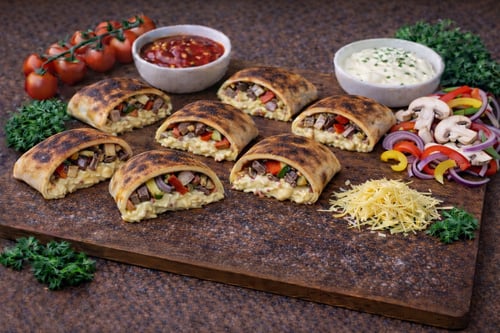 Pizzabrötchen Vegetarisch