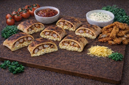 Pizzabrötchen Chicken Chips